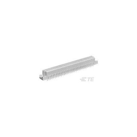 Te Connectivity Board Euro Connector, 96 Contact(S), 3 Row(S), Female, Straight, 0.1 Inch Pitch, Solder Terminal, 9-1393640-2